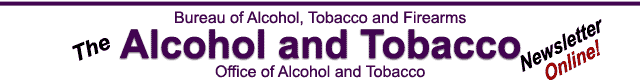 ATF Explosives Industry Newsletter Masthead